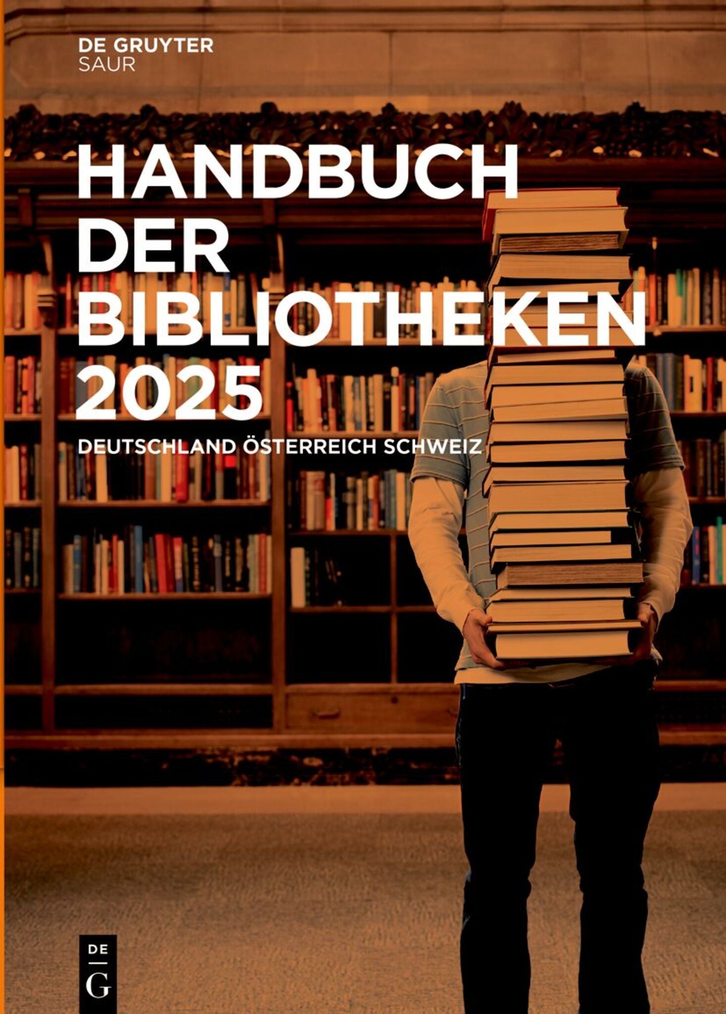 Cover image for Handbuch der Bibliotheken 2025 ISBN 9783111635385